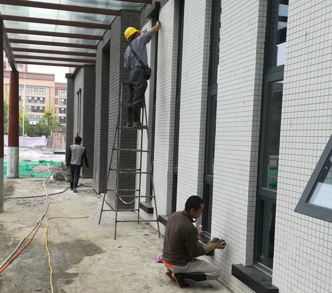 新樓盤新建筑外墻清洗、建筑清洗工作